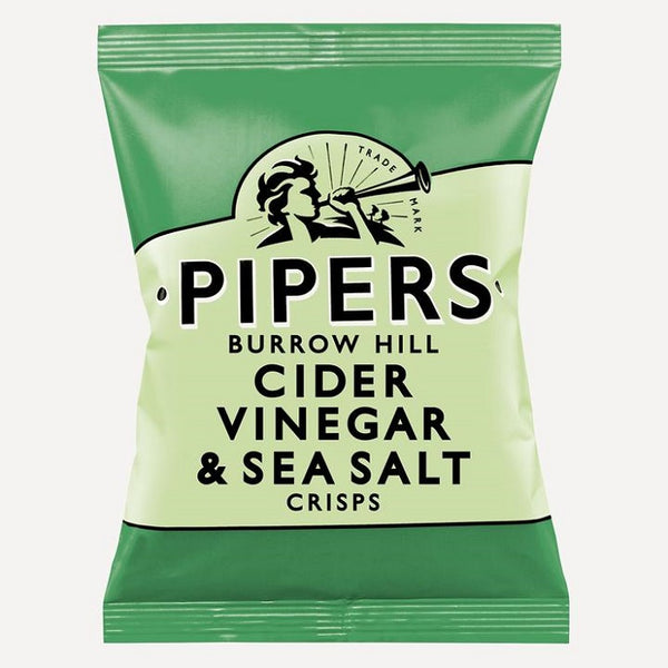 Pipers Crisps Burrow Hill Cider Vinegar & Sea Salt